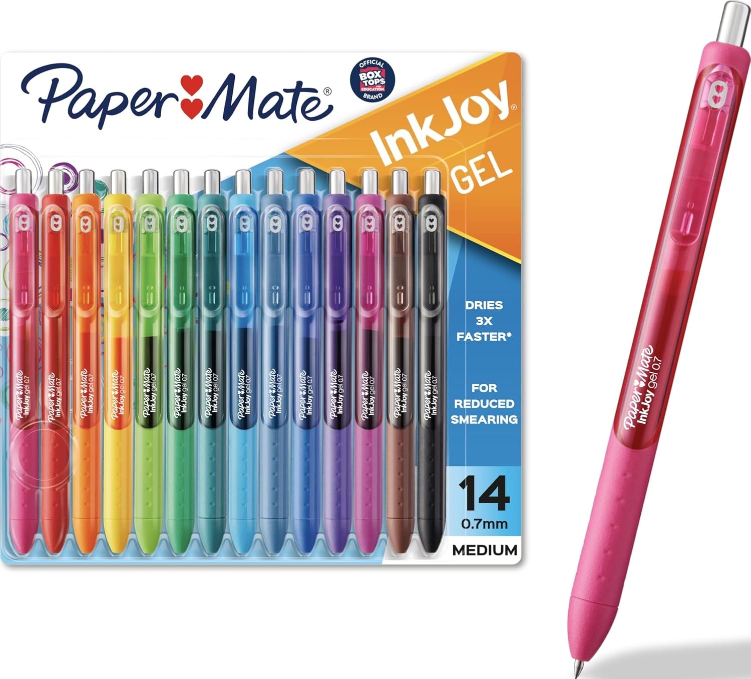 14-Piece Assorted Ink Gel Pen Pack